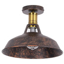 GobekUsa Industrial Iron Ceiling Light Shade for Home Bar Cafe Shop Lighting