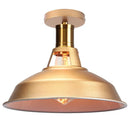 GobekUsa Industrial Iron Ceiling Light Shade for Home Bar Cafe Shop Lighting