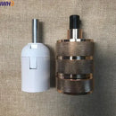 Industrial e27 socket lamp holder – kitchen metallic light base by Decorbites