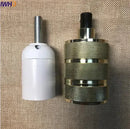 Industrial e27 socket lamp holder – kitchen metallic light base by Decorbites