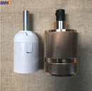 Industrial e27 socket lamp holder – kitchen metallic light base by Decorbites