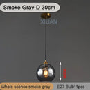 GobekUsa Industrial Glass Pendant Light for Dining Table, Kitchen, Bar, Office - E27