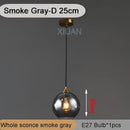 GobekUsa Industrial Glass Pendant Light for Dining Table, Kitchen, Bar, Office - E27