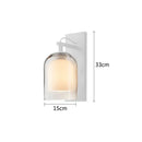 GobekUsa Industrial Glass Wall Lamps for Living Room Bedroom Aisle Staircase Decor