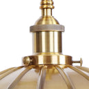 GobekUsa Gold LED Industrial Wall Lamp with Pull Chain Switch