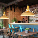 GobekUsa Gold Wrought Iron Chandelier Pendant Light, E27 LED, Nordic Retro Style