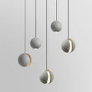 GobekUsa Cement Pendant Light: Industrial Nordic Retro Chandelier for Hotel Restaurant Bar