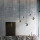 GobekUsa Cement Pendant Light: Industrial Nordic Retro Chandelier for Hotel Restaurant Bar