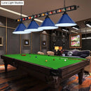 GobekUsa Industrial Conical Metal Billiard Lamp with Country Club Island Light & Rolled Edge