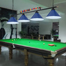 GobekUsa Industrial Conical Metal Billiard Lamp with Country Club Island Light & Rolled Edge
