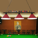 GobekUsa Industrial Conical Metal Billiard Lamp with Country Club Island Light & Rolled Edge
