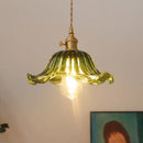 GobekUsa Glass Industrial Pendant Light: Loft Style Fixture with Copper Socket for Home Decor