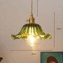 GobekUsa Glass Industrial Pendant Light: Loft Style Fixture with Copper Socket for Home Decor