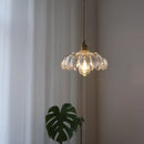 GobekUsa Glass Industrial Pendant Light: Loft Style Fixture with Copper Socket for Home Decor