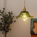 GobekUsa Glass Industrial Pendant Light: Loft Style Fixture with Copper Socket for Home Decor