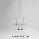 GobekUsa Industrial Iron Art LED Pendant Light - Black Minimalist Wall Lamp