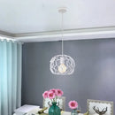 GobekUsa Industrial Iron Pendant Lights Modern Metal Cage E27 LED Hanging Lamp for Home & Restaurant
