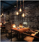 GobekUsa Iron Pipe Pendant Lights Holder Retro Loft Indoor Ceiling Hanging Lamp