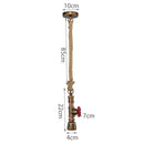 GobekUsa Iron Pipe Pendant Lamp Retro Loft Hanging Light