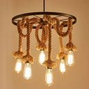 GobekUsa Industrial Loft Chandelier for Living Room, Dining Room, Restaurant, and Bar