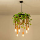 GobekUsa Industrial Loft Chandelier for Living Dining Room Restaurant Bar Café Kitchen
