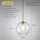 GobekUsa Industrial Loft Glass Pendant Light for Kitchen Restaurant Decor