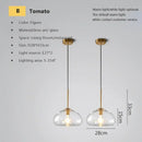 GobekUsa Industrial Loft Glass Pendant Light for Kitchen Restaurant Decor