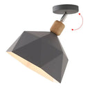 GobekUsa Industrial Loft Ceiling Lamp Pendant Light Home Lighting E27 Base