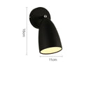 GobekUsa Adjustable Swing Long Arm LED Wall Lamp for Bedroom Study Living Room