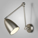GobekUsa Adjustable Swing Long Arm LED Wall Lamp for Bedroom Study Living Room
