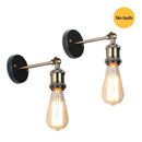 GobekUsa Industrial Wall Sconce Set for Living Room Bedroom Aisle Lighting