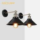 GobekUsa Industrial Wall Sconce Set for Living Room Bedroom Aisle Lighting