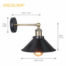GobekUsa Industrial Wall Sconce Set for Living Room Bedroom Aisle Lighting