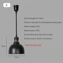 GobekUsa 275W Electric Food Heat Preservation Lamp for Kitchen Restaurant Buffet