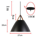 GobekUsa Industrial Black Metal Pendant Light Fixture for Kitchen Living Room
