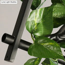 GobekUsa Industrial Metal Island Pendant Light - Black Hanging Lamp