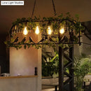 GobekUsa Industrial Metal Island Pendant Light - Black Hanging Lamp