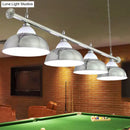 GobekUsa Industrial Metal Mirrored Bowl Pendant Light - Suspended Lighting Fixture for Billiard Room or Island