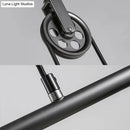 GobekUsa Industrial Metal Saucer Foyer Island Light with Pulley - 3 Black Hanging Lights