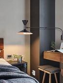 GobekUsa Industrial Retro Swing Arm Wall Light for Living Room Bedroom Studio
