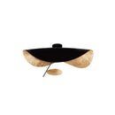 GobekUsa Flying Saucer Hat Ceiling Lamp - Industrial Retro Design LED Lighting