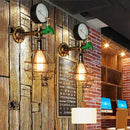 Industrial retro green faucet wall light bedroom steam punk lamp by Decorbites