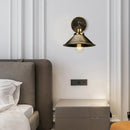Industrial retro loft wall sconce – bedroom brass accent light by Decorbites
