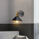 Industrial retro loft wall sconce – bedroom brass accent light by Decorbites
