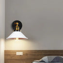Industrial retro loft wall sconce – bedroom brass accent light by Decorbites