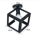 Industrial retro multi color iron pendant light kitchen dining room by Decorbites