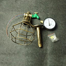 Industrial retro wall light green faucet lamp for living room by Decorbites
