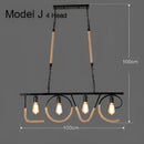 GobekUsa Industrial Rustic Pendant Lights Indoor Lamp for Living Dining Room Home Décor