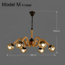 GobekUsa Industrial Rustic Pendant Lights Indoor Lamp for Living Dining Room Home Décor
