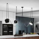 GobekUsa Industrial Spider Pendant Lamp for Living Room, Bedroom, Kitchen - Nordic Style